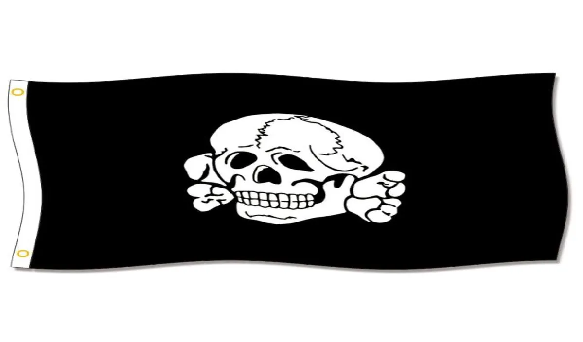 Totenkopf Fahne Flags 3x5FT 150x90cm Polyester Printing Fan Hanging Selling Flag With Brass Grommets 4577097