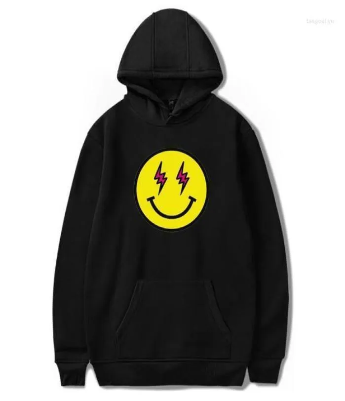 Män039s hoodies tröjor mode j balvin harajuku hooded tröja män kvinnor casual kläder barn roliga ansikte tryck p4864980