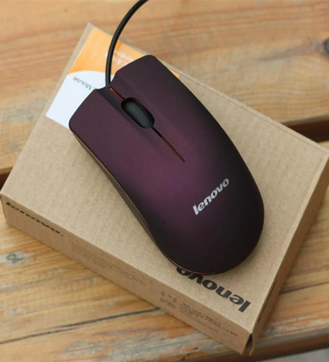 USB Optical Mouse Mini 3D Wired Gaming Mice With Retail Box For Computer Laptop Notebook Game Lenovo M20 5937273