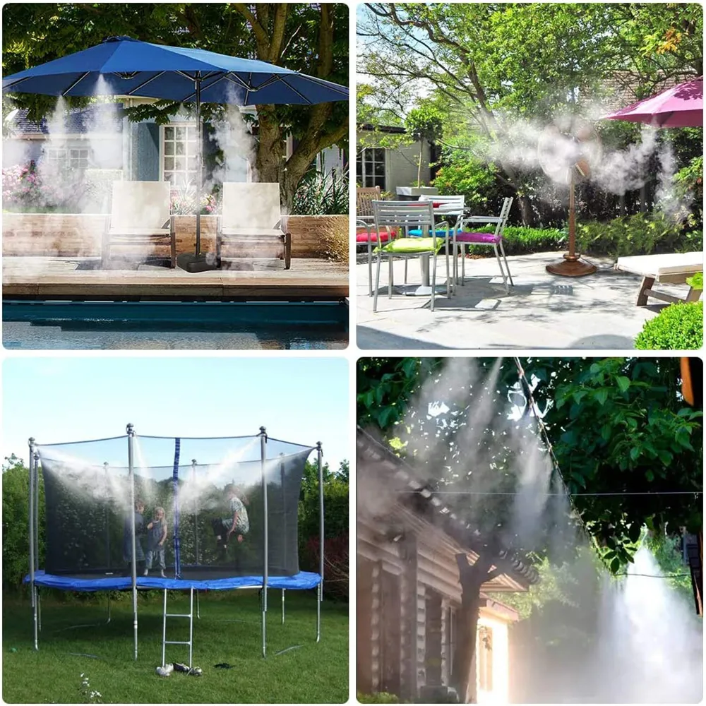 Picture Idea: Cooling Water Fog Sprayer System Garden Mist Sprinkler With Stainless