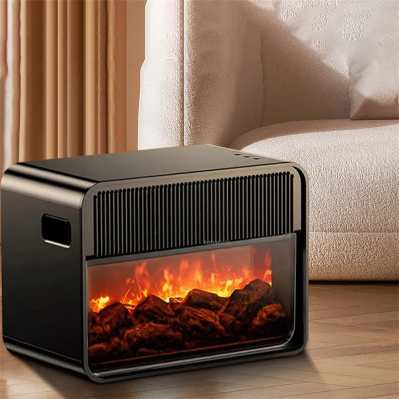 Indoor Electric Fireplace Heater Living Room Whole House Fast Heating Stove
