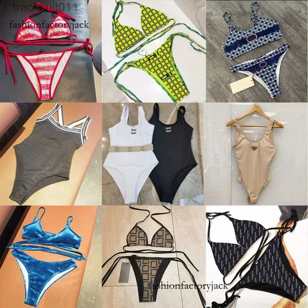 Women's Swimwear Designer Swimwear Summer Beach Swimsuit Women Sexy Bikinis Sets Design One Piece Bodysuits Suit Vacation Clothing C240412