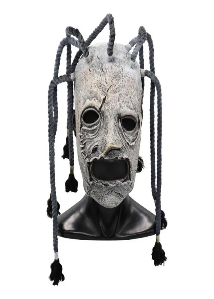 Film Slipknot Corey Cosplay Mask Latex Costume accessoires adultes Halloween Party Fancy Dish4491505