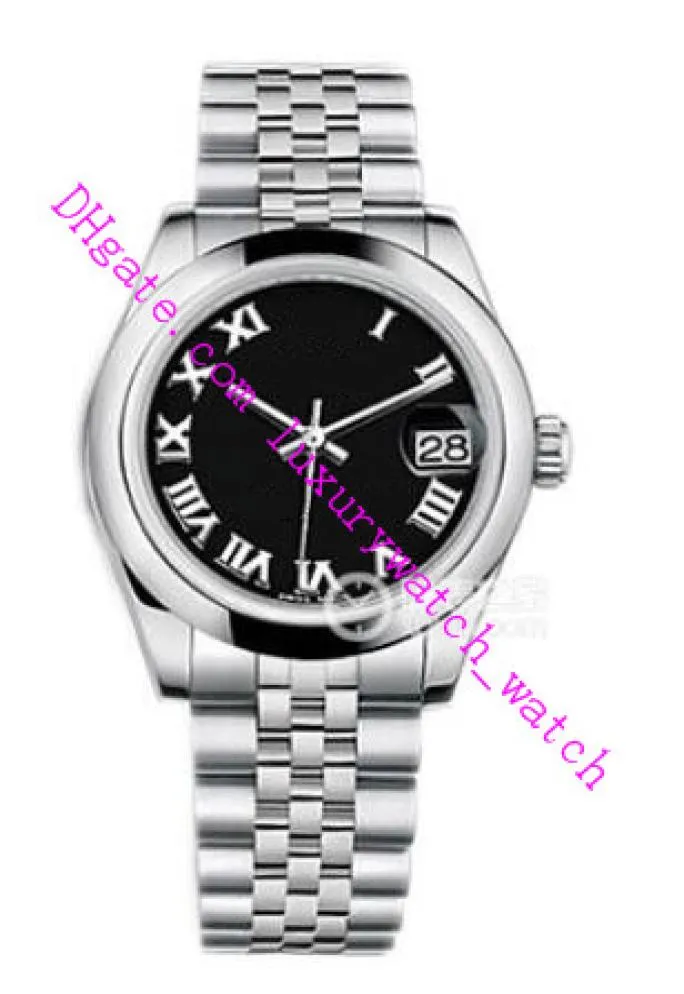 18 estilo vendendo datejust women assiste automático 31mm 177200 178240 278245 2813 movimento de aço inoxidável pulseira de luxo Wrist3092433