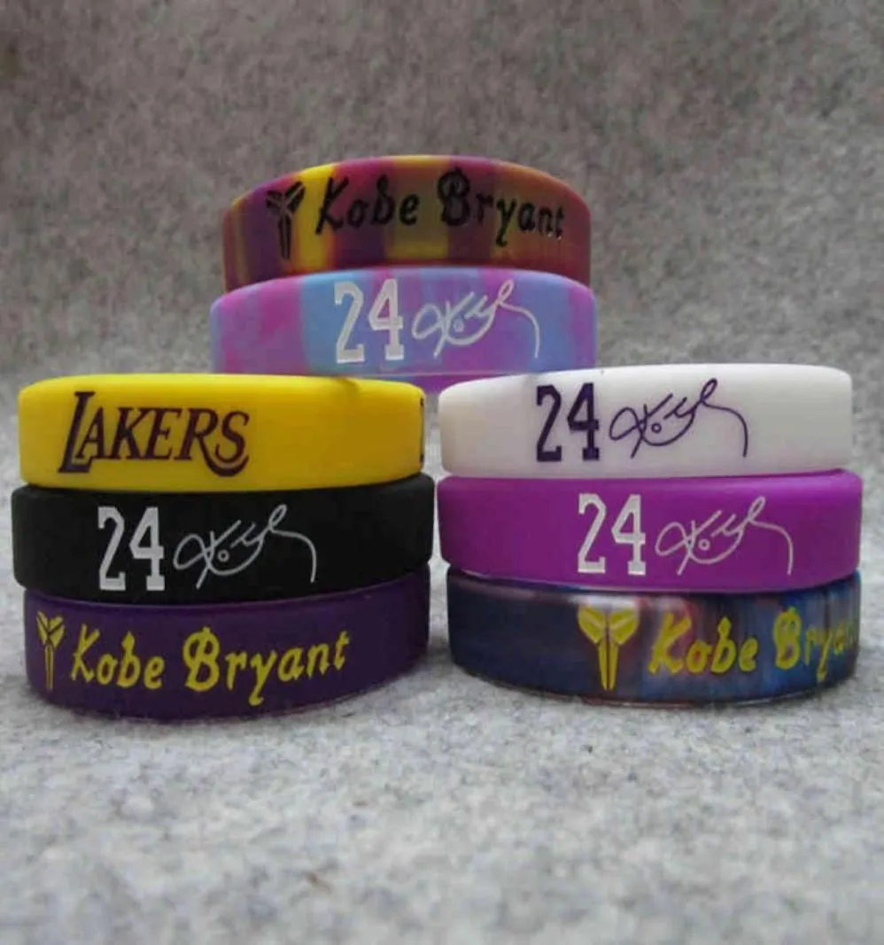 10pcs Silikon Bileklikler Çocuklar İçin Spor Basketbol Oyuncuları Bilezikler Erkekler Fitness Bands8174361