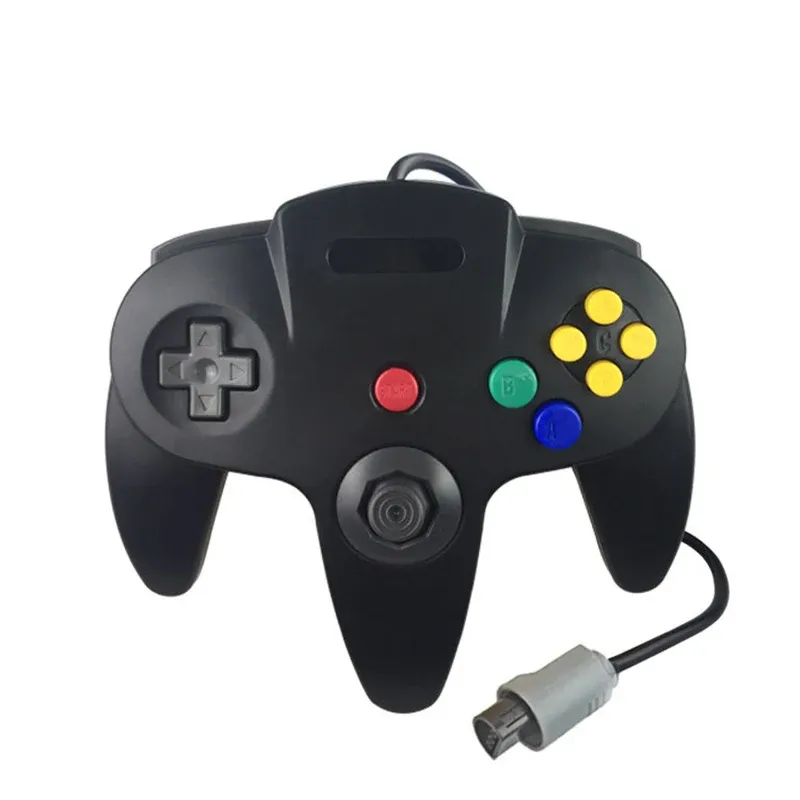 Gamepads Wired N64 Gamepad Joypad Gaming Joystick For Gamecube For Mac Gamepads PC Game Controller