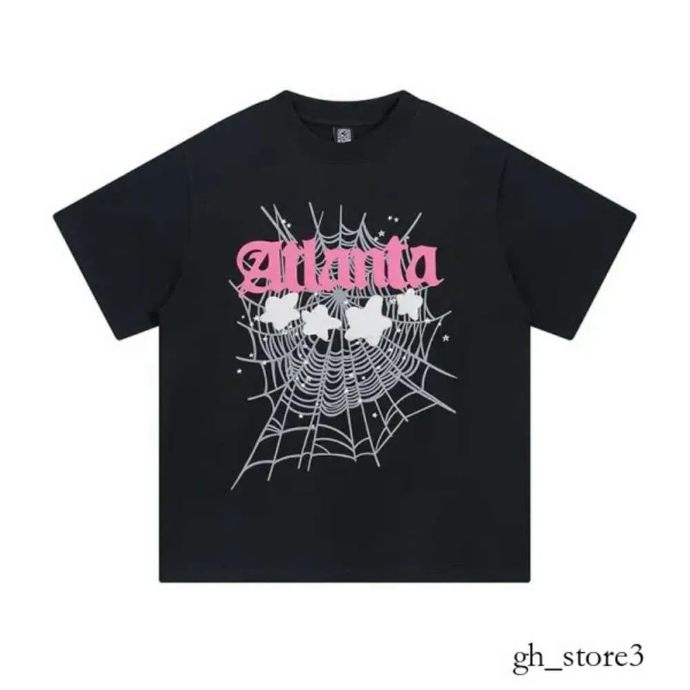 Spider T-shirt Nouveau T-shirt pour hommes Sp5der Designer T-shirts Été Femmes Hommes Tops Sweat-shirt 555 Spider Graphic Tee Print Young Thug Polo Tshirt Chemise à manches courtes 340