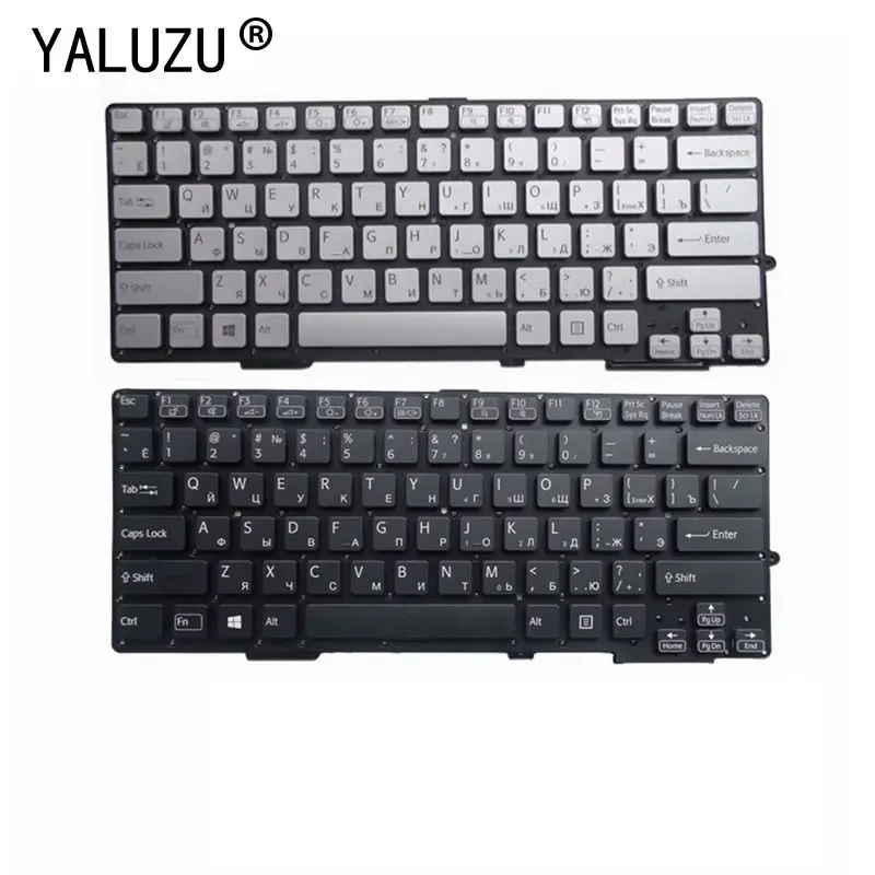 Claviers Yaluzu Nouveau Ru sans cadre Clavier pour ordinateur