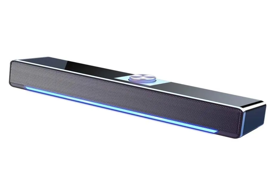 Speaker cablato e wireless USB Powered Soundbar per laptop TV Laptop Home Theater System o System4843167