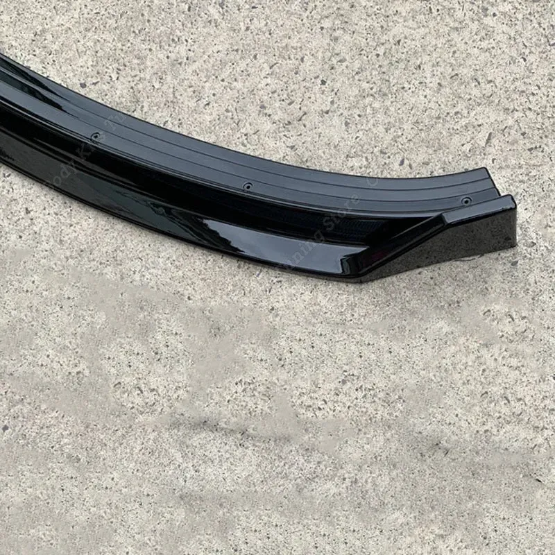 VW Polo MK5 MK6 6R 6C Front Bumper Lip Spoiler Splitter Gloss