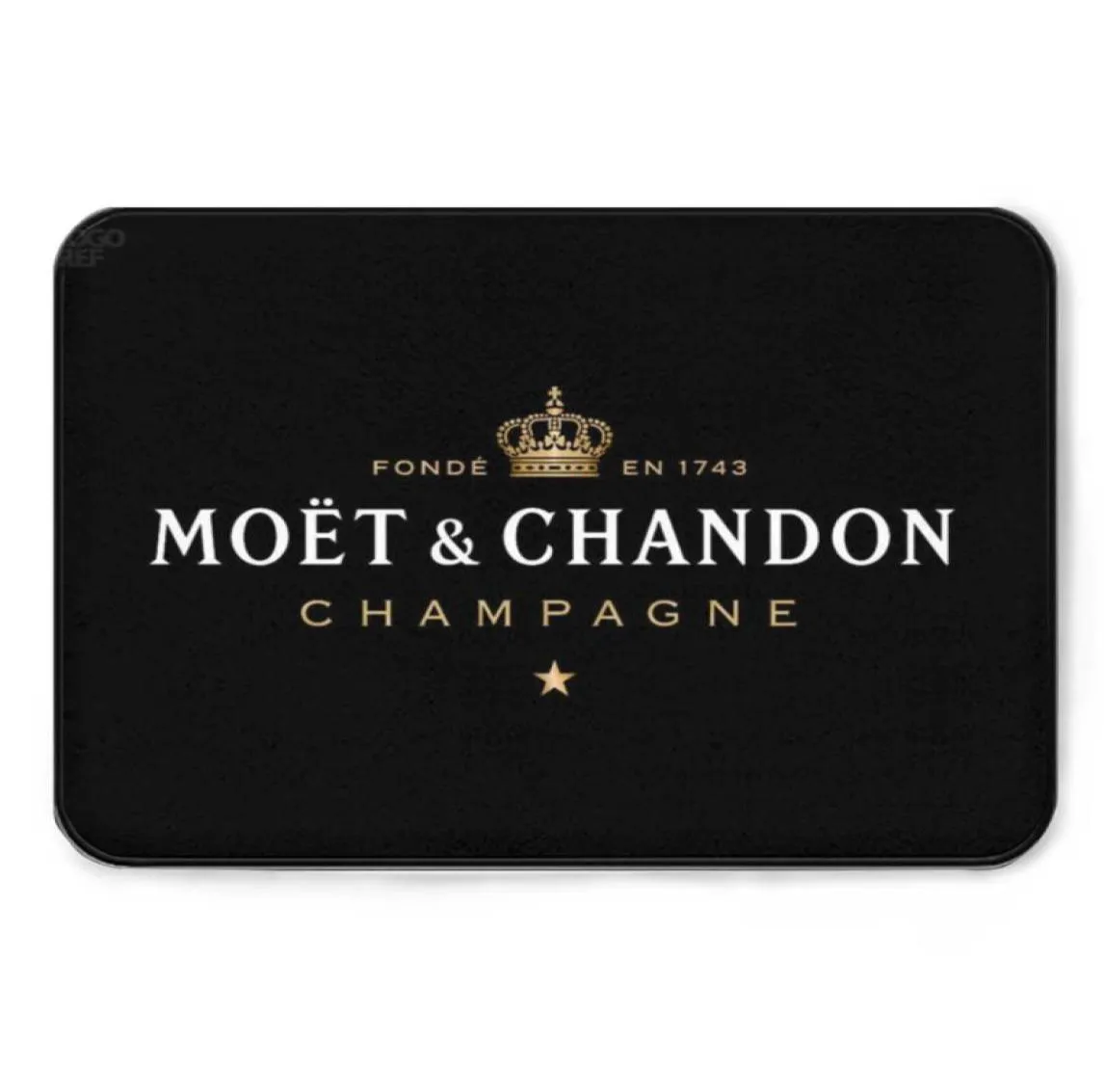 Moetchandon Champagne Floor Mat Interrance Door Door Mat Nonslip Odorless MultisizememyD04 2107271203925