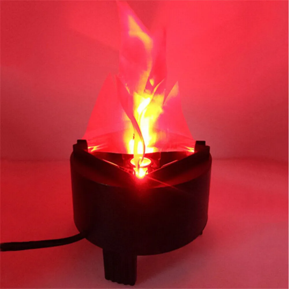 Electric 3D LED Fire Flames Effect red light