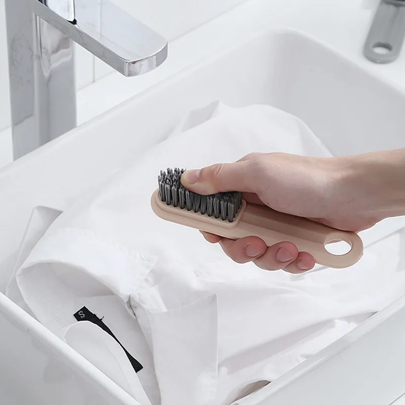 Fleranvändning av mjuka pälsskor borstskrubb handhållen tvättstövel renare tvättborste damm remover hushållsrengöringsverktyg