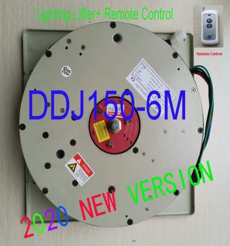 DDJ150 kg 6m Kroonluchter Hufstrich Light Hebesystem Lampe Winde Blitzer Lifter Kroonluchter Lift 110 V120 V 220 V240 V4839298