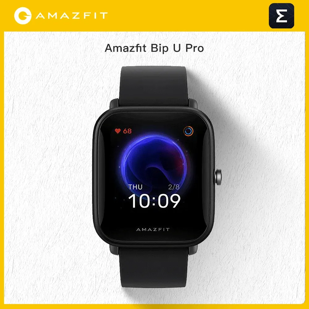 Watches Refurbished machine Amazfit Bip U Pro GPS Smartwatch Color Screen 31g 5 ATM Waterresistance 60+ Sports Mode Smart Watch