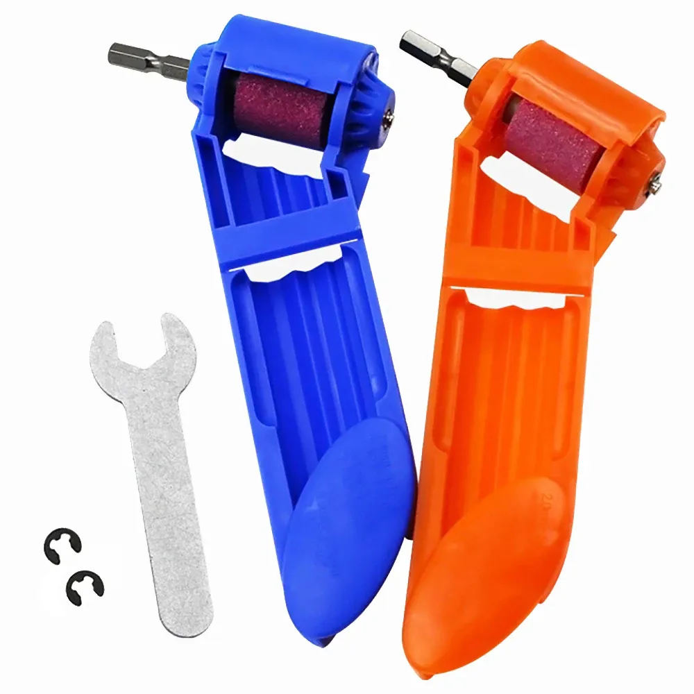 Drill Bit Sharpener Portable Corundum Grinding Wheel Tool for Drill Bit ...