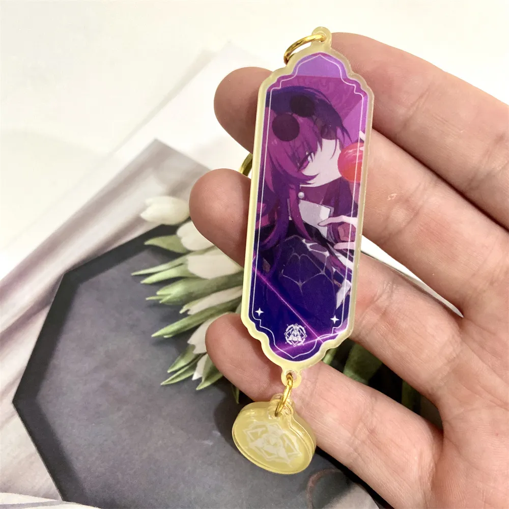 Honkai: Star Rail Kafka Jing Yuan Dan Heng Himeko Bronya Rand Keychain Accessories Anime Game Acryl Figuren Bag Pendant geschenken