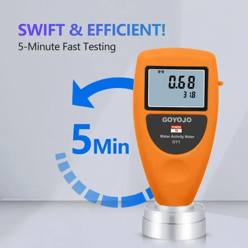 GY1 Water Activity Meter Fruit Vegetable Water Activity Analyzer Monitor Tester