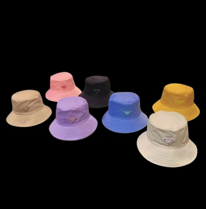 Men039S Women039S monterad hatt mode Fisherman039s Brim Caps Breattable Casual Shade Summer Beach Flat Top Hat 7 Colors A6975083
