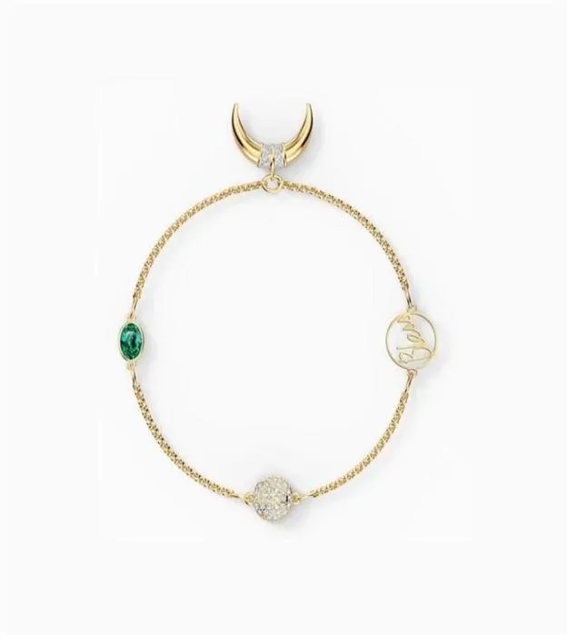 Fashion Nouveau remix collection corne bracelet dames bracelet moderne décoration égyptienne cristal femmes bijoux romantique don224t9959345