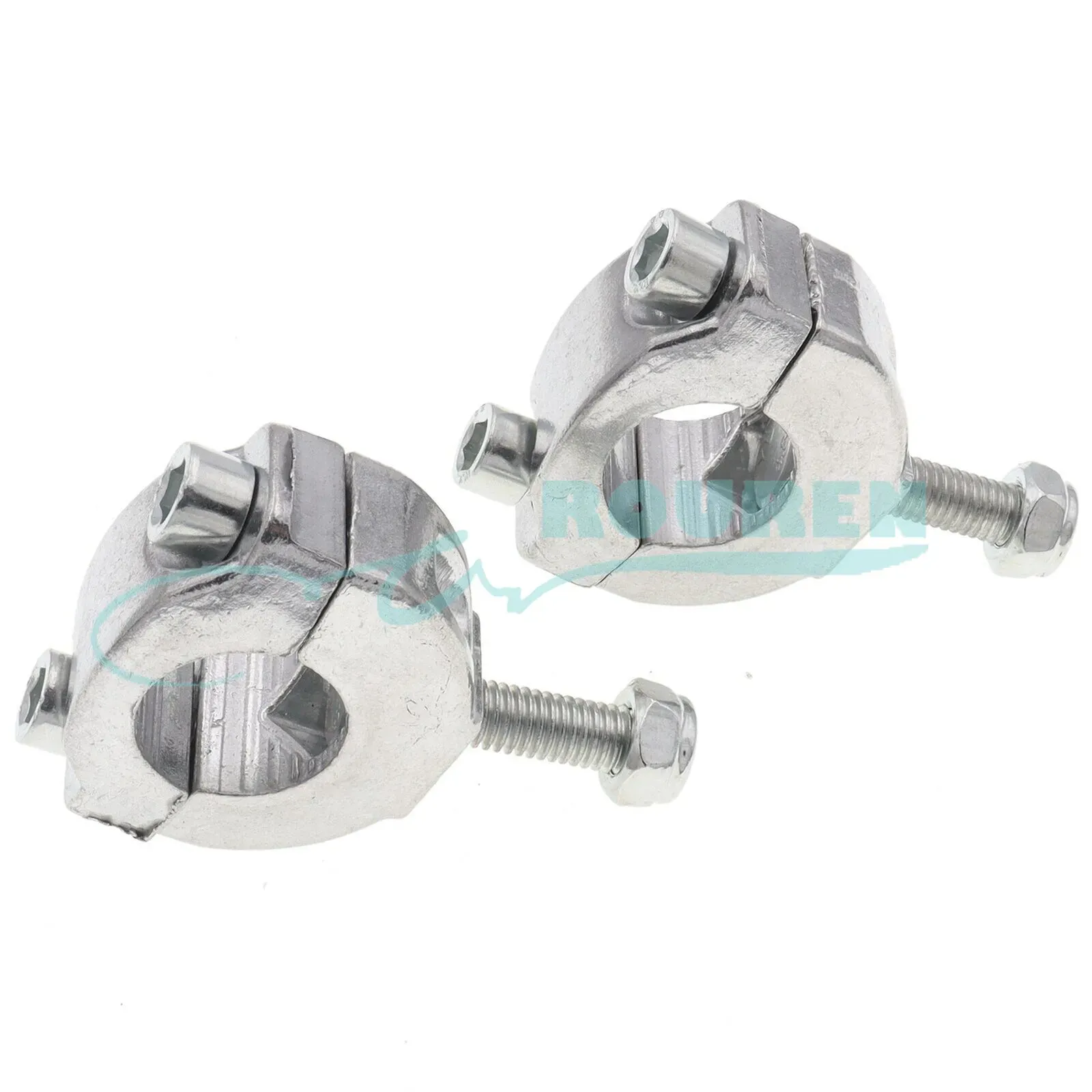 UpgradedAluminum Alloy Handlebar Risers Mount Bracket for 2