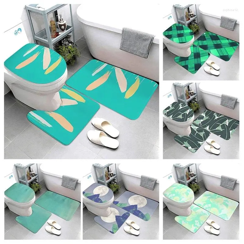 Alfombrillas de baño Anti-slip Bathom Animal Small Small Decorativa Absorbente Absorbente de entrada Puerta de baño Batíz