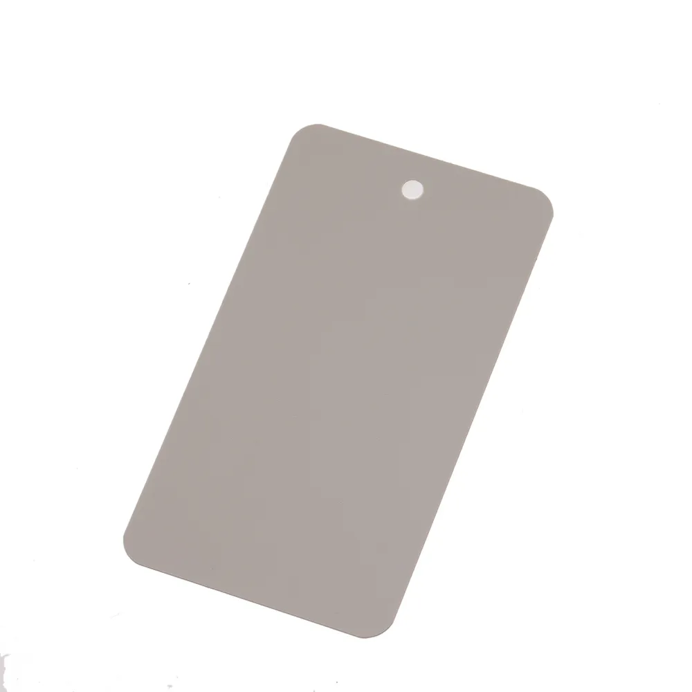 50 Waterproof Matte PVC Plastic Plastics Hang Tags...