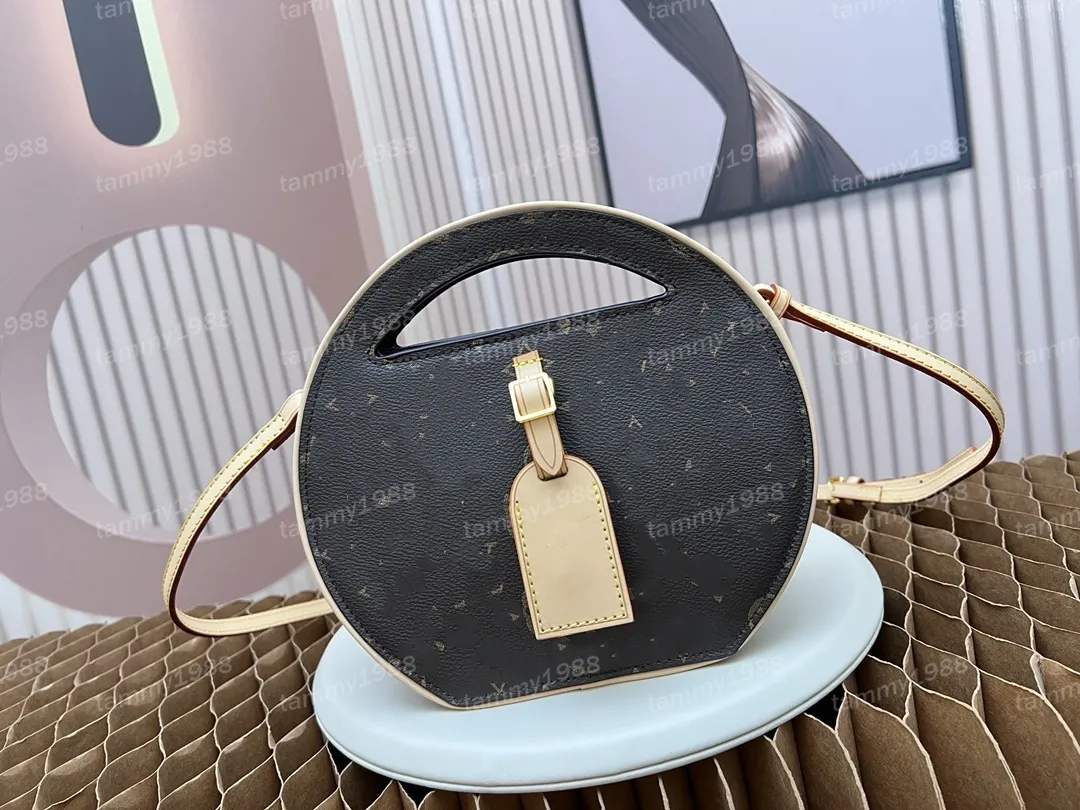 2024 Around Me Circle bag Designer bags Women Shoulder Bag Luxury Cross Body Fashion 24SS Round Purse Around Me PM Circular bag M47117 22.5x21x7cm