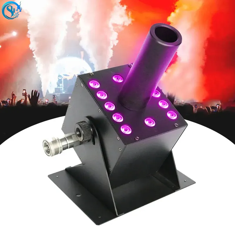 LED CO2 Jet Machine 3-in-1 RGB Fog Effect DMX Controlled 70W 90