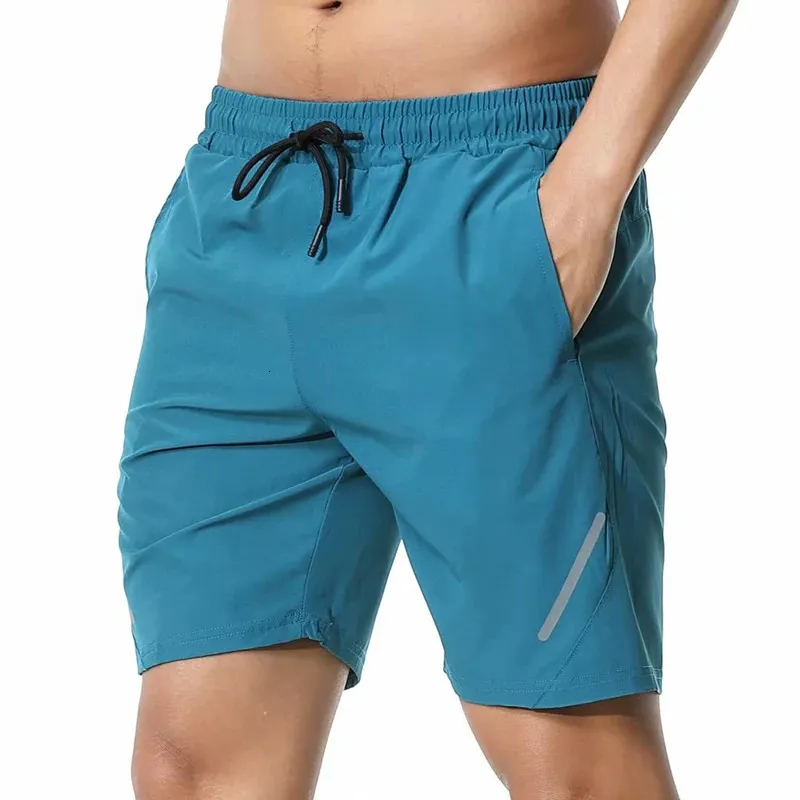 Pantalones cortos para hombres Captiéndose en el gimnasio Shorts Shorts Men Sport Pantalones cortos de tenis Fútbol Shorts 240329