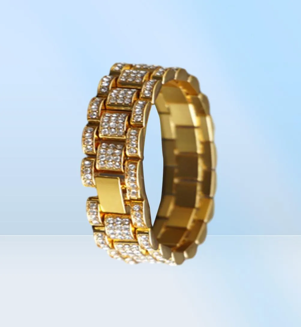 2022 Najnowsze łańcuchy tenisowe bransoletki biżuteria Diament mrożony w Miami Cuban Link łańcuch bransoletki męska biżuteria