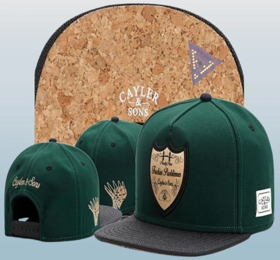 Zomerstijl zonen groene fuckin problemen Bone Gorras Baseball Sport Caps Mens Dames Classic verstelbare Snapback Hats Whol4830606