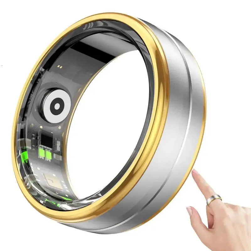 Smart Rings For Men And Women Unisex Health Tracker Fitness Ring IP68 ...