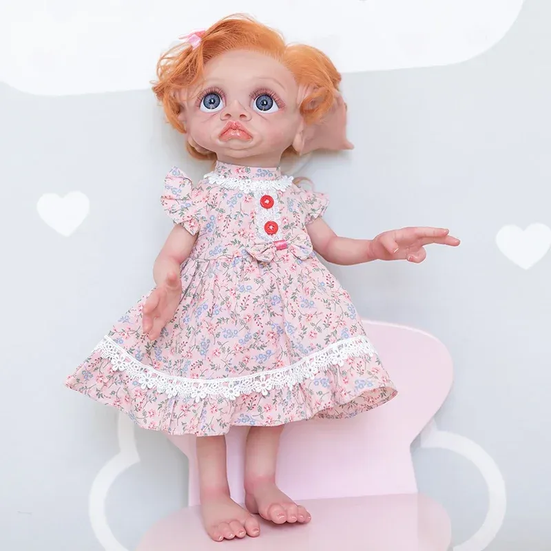 16inch Fairy Elf Baby Tinky Painted Full Body Soft Silicone Reborn
