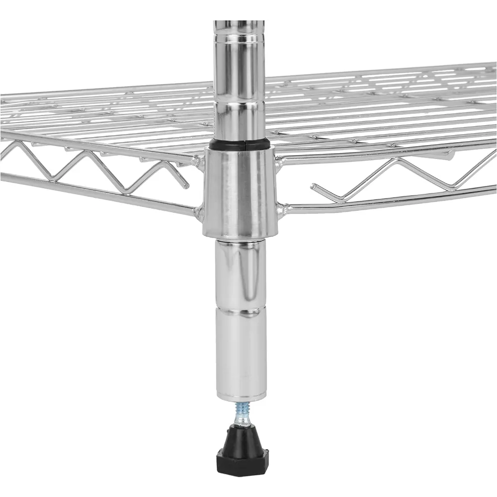 Premium Chrome Steel storage racking with 250 lbs Load Capacity for ...