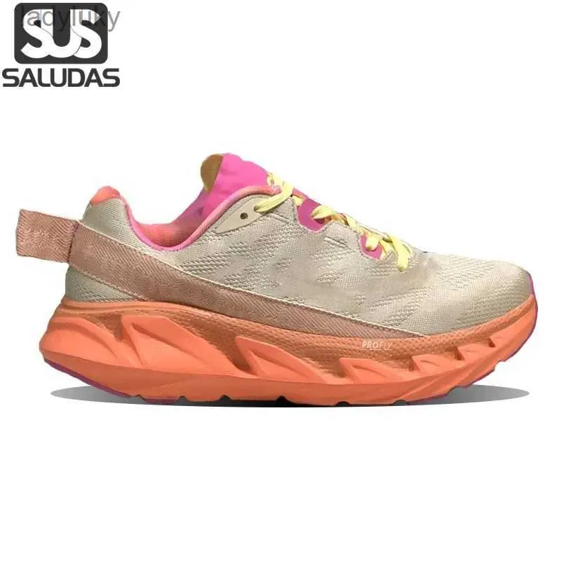 Athletic Shoes Saludas Elevon 2 Womens Off Road Running Shoes Mens Mens Outdoor Marathon Sports Shoes Lightweight Elastic Thick Sole Racing Training Shoes C240412