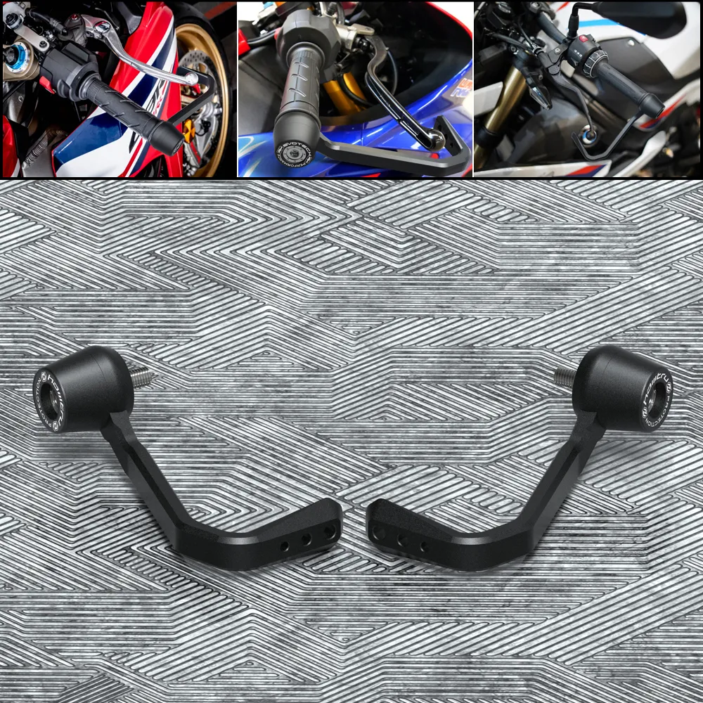 Lever Protector Motorcycle Brake Clutch Guard Motorcycle Hand Guard Levers - CNC ...