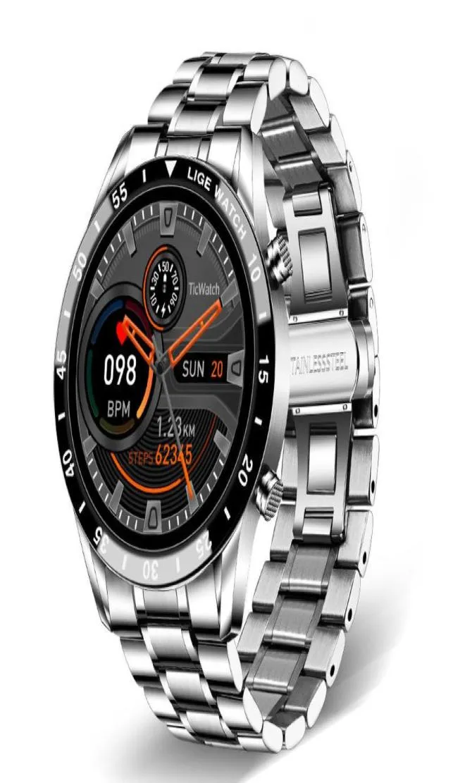 Lige 2021 Neue Männer Smart Watch Bluetooth Call Watch Water of Sports Fitness Smartwatch für Android iOS Smart Watch Men Box17169031770461