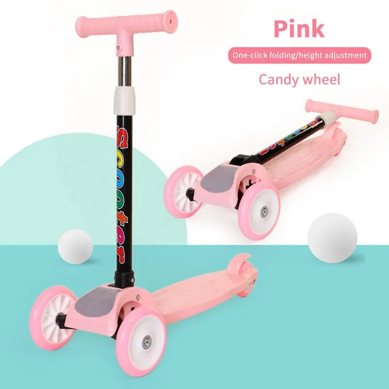 Adjustable Kids Scooter for Ages 2-8, Lightweight and