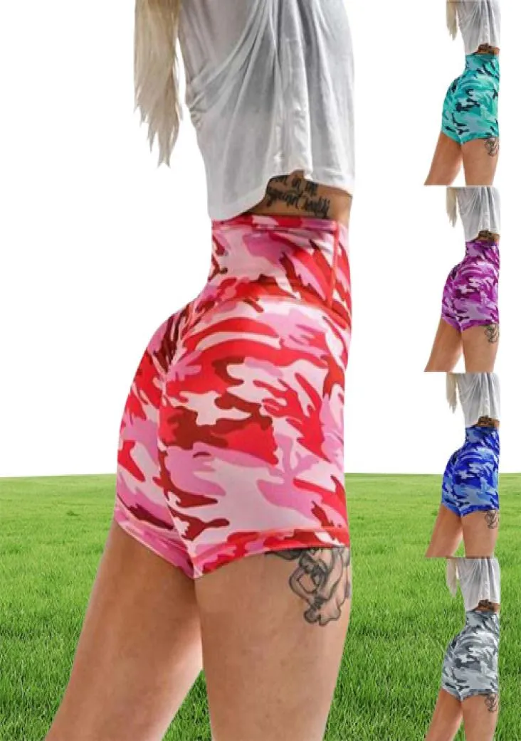 Women039s Shorts Mulheres Summer Summer High Print Booty Sexy Ladies Spandex Skinny Pants curtas Compressão básica 4168578629