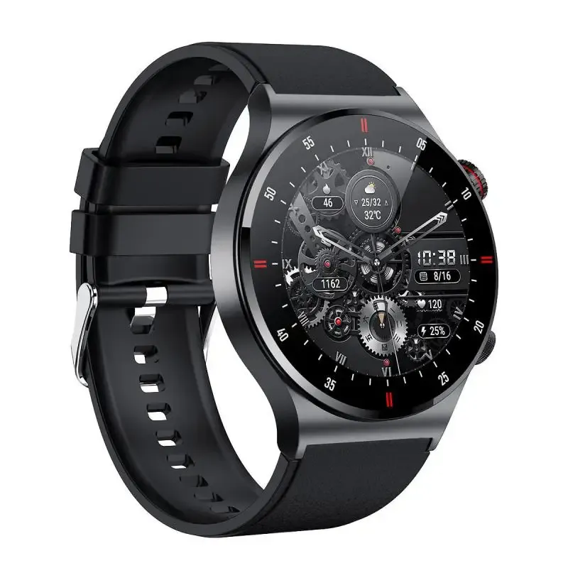 Zegarki QW33 ECG+PPG Call Smart Watch 2022 NOWOŚĆ MĘŻCZYZN 1.28 "IPS Screen Waterproof Sport Watch Health Tracker Smartwatch