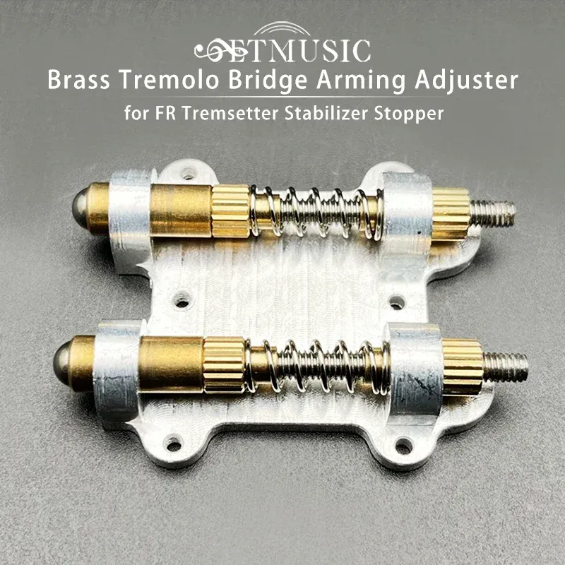 Câbles Guitare électrique en laiton Tremolo Bridge en laiton Arming Adjustateur pour Fr Tremsetter Set Guitar Tremolo Stabilizer stopper