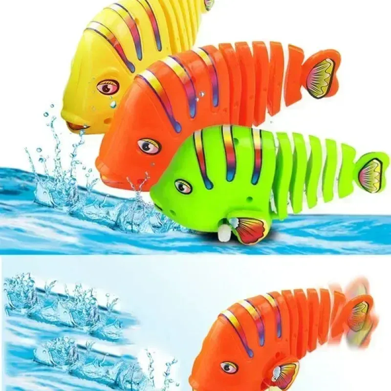 Plastic Wind-Up Wiggle Fish Toy Running Clockwork Spring Toy for Children  Newborn from Dhgate Magnets&Magnetic Toys - price 114.28