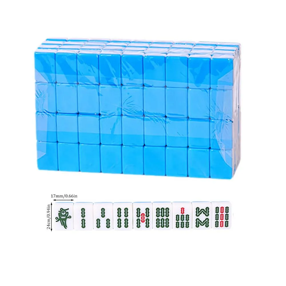 Mini Jeu De Mahjong, 144 Pcs Mahjong Chinois, Jeu De Mah-Jong, Mahjong Jeu À Deux, Avec Tapis De Mini Jeu De Mahjong, 144 Pcs Mahjong Chinois, Jeu De Mah-Jong, Mahjong Jeu À Deux, Avec Tapis De