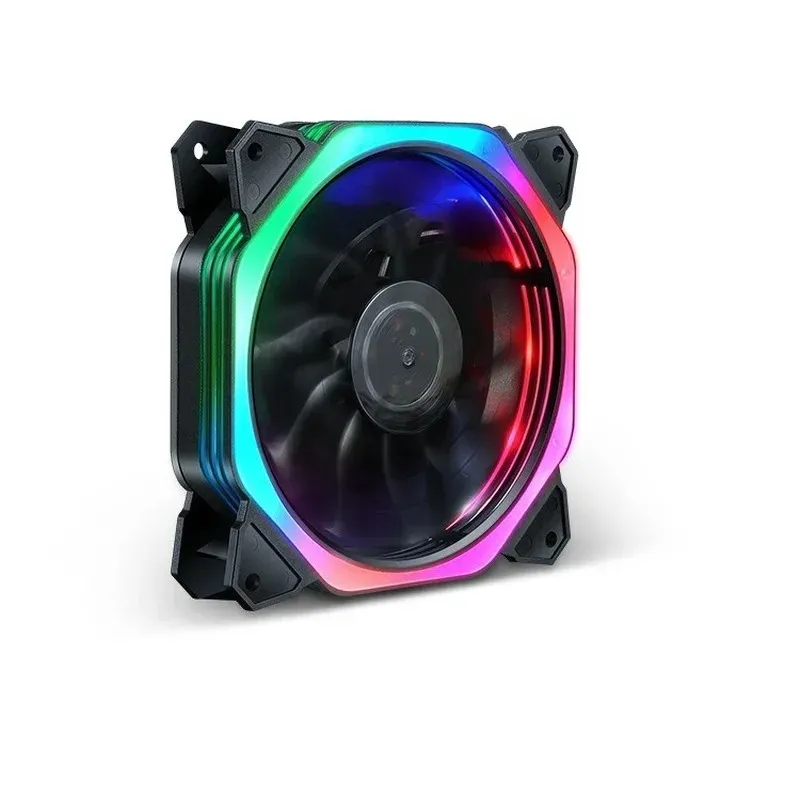 Nuevo 2024 Ventilador de ventilador de enfriamiento de aire CPU Ventilador RGB para Intel LGA 1150 1151 1155 1200 1366 2011 AMD AM3 AM4 Radiatorrgb Enfriador para Intel AMD