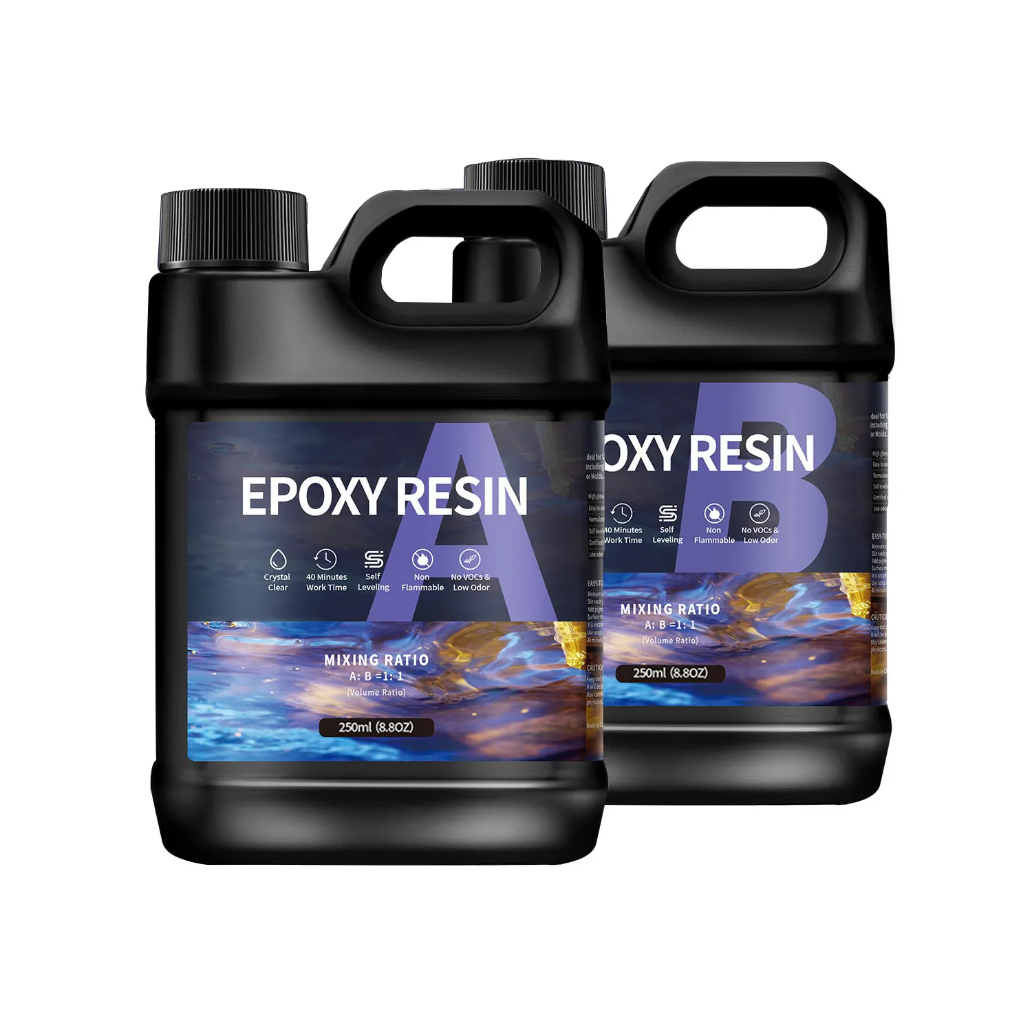 Epoxy Def 1000ml Epoxy Resin Kit Crystal Clear Resin With... From Dh1100285003 ...