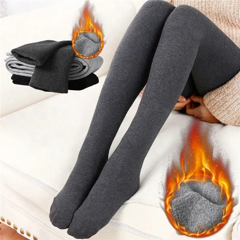 Girls' Fleece Lined Leggings – Winter Warm Thermal Pants, Stretchy Cotton With Plush Lining