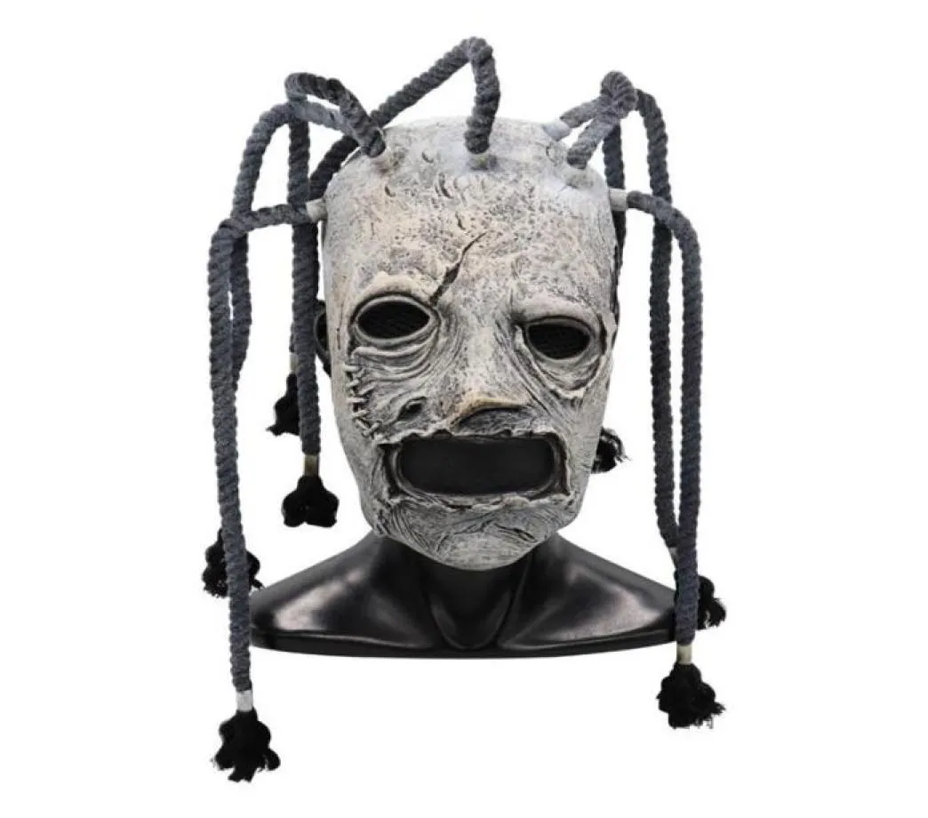 Filme Slipknot Corey Cosplay Máscara Costume de látex Props adultos Halloween Party Fancy Dress22037892833