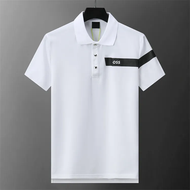 2024 Mens Polo Shirt Designer Man Fashion Horse T Shirts Casual Men Golf Zomer Polos Shirt Borduurwerk High Street Trend Top T -shirt Aziatische maat #44