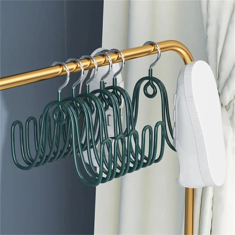 Hangers Multifunctional Shoe Rack For Drying Hanger Home Shelf Stand Creative Storage Organizer Hook Windproof